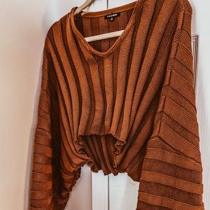 FASHION NOVA cropped sweater